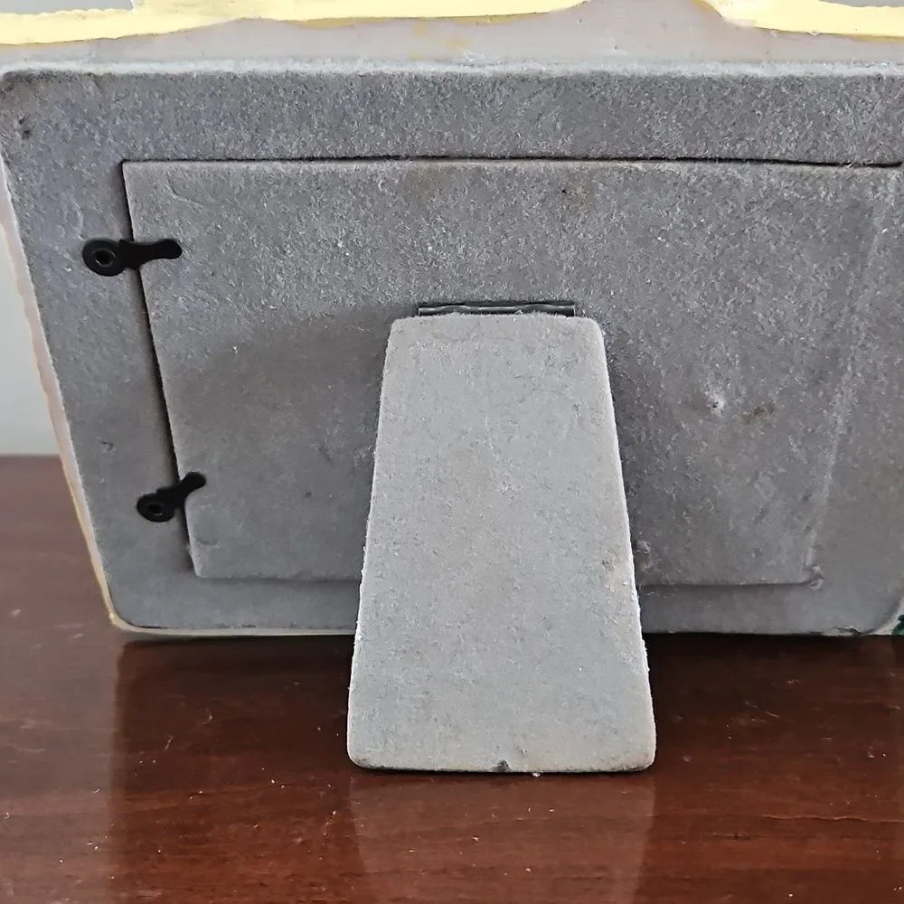 Vintage Ceramic Sheep Photo Frame